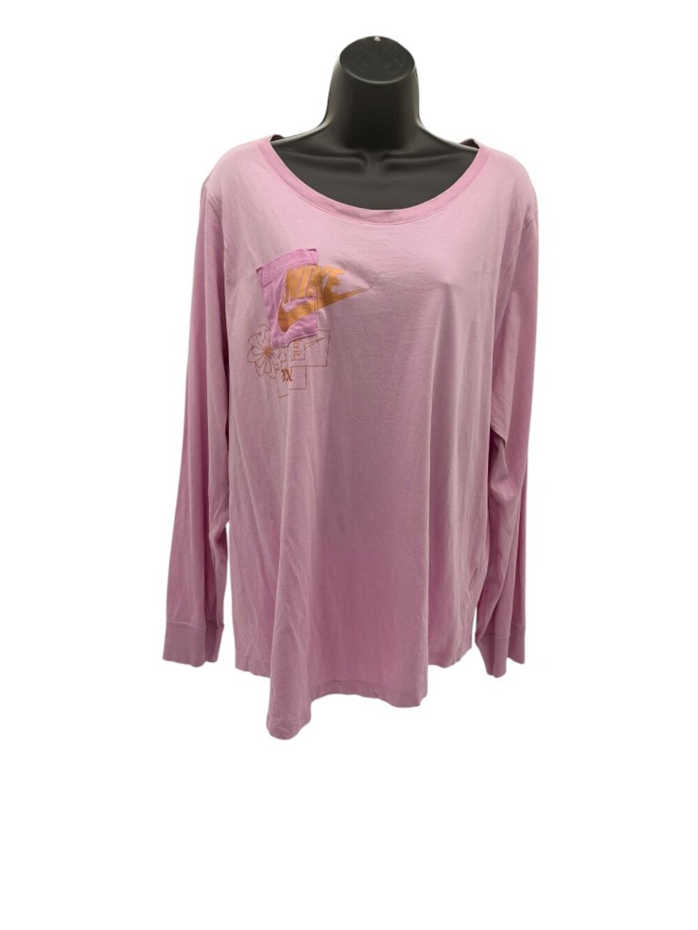 Nike 1X Pink Long-Sleeve Tee